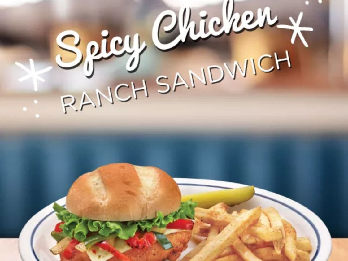 Spicy Chicken Ranch Sandwich