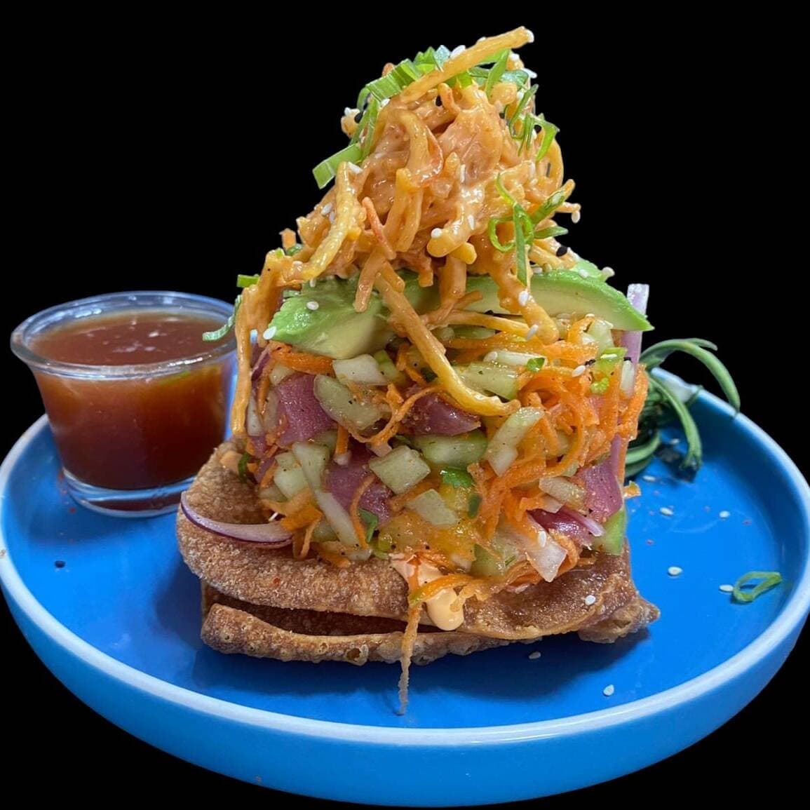 TOSTADA LA KANI TUNA SPICY