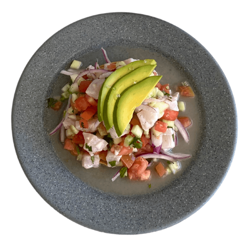Tostada de Pescado en Trozos