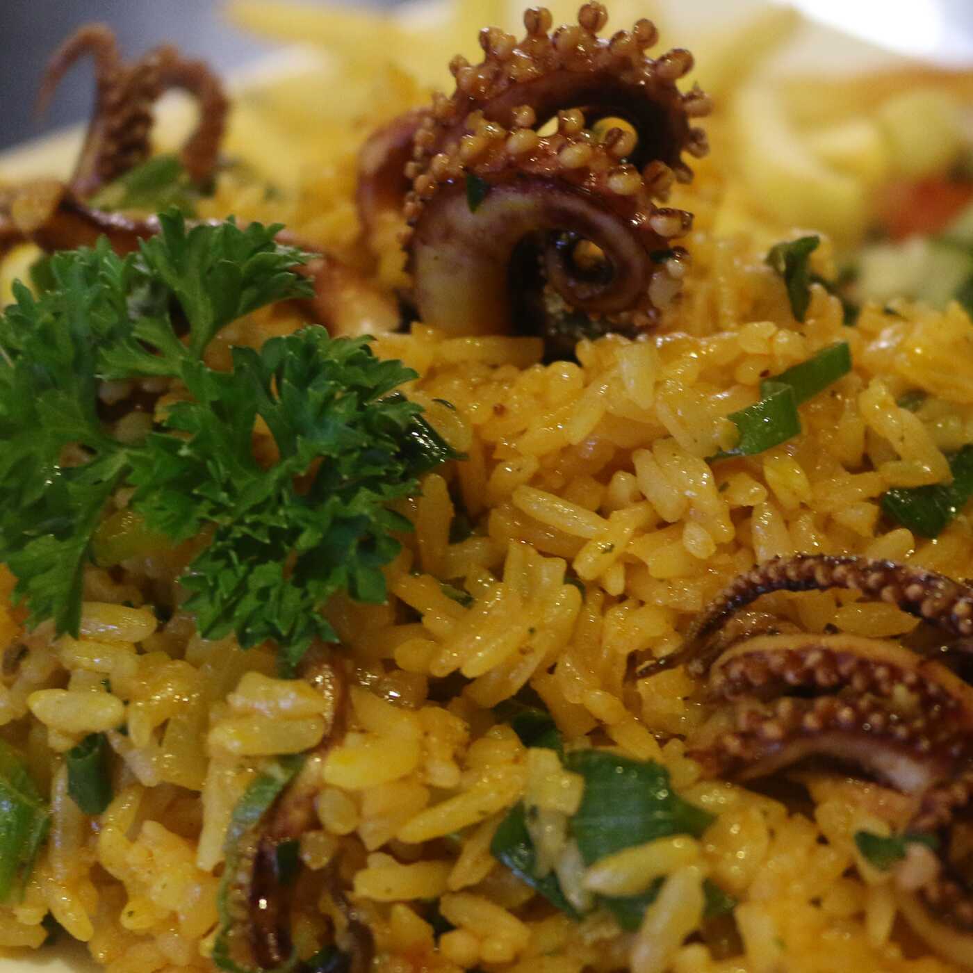 ENTERO Arroz con Calamar