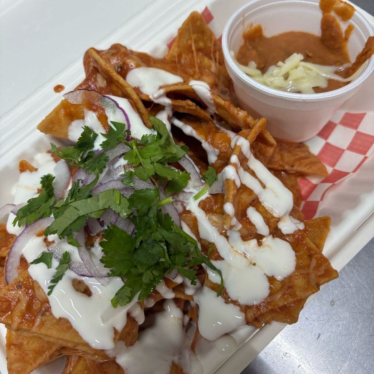 Chilaquiles de Tomate