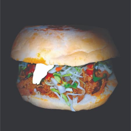 Torta de birria