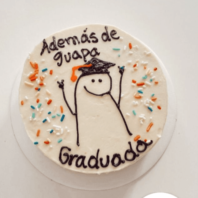 Mini Pastel - Ademas de Guap@, Graduad@