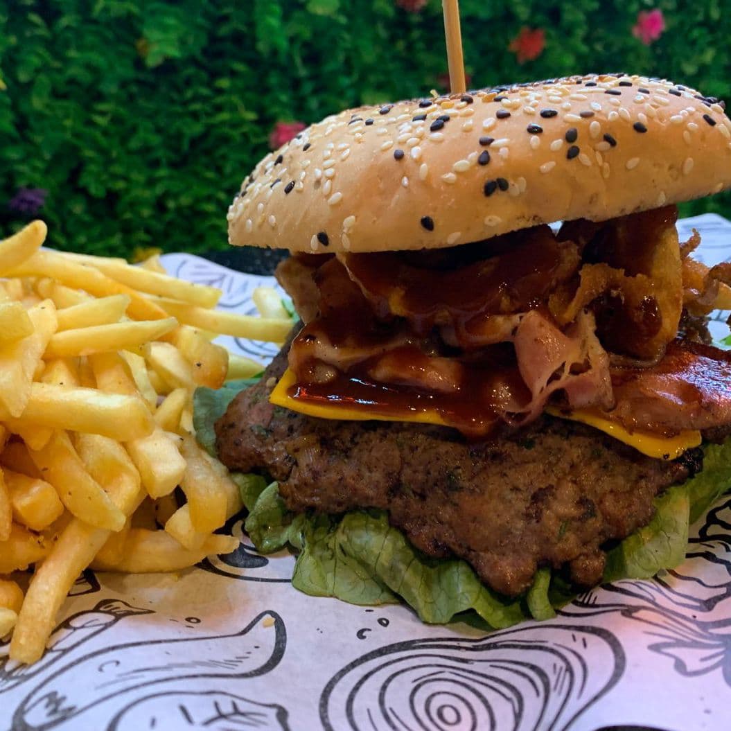 Hamburguesa de res