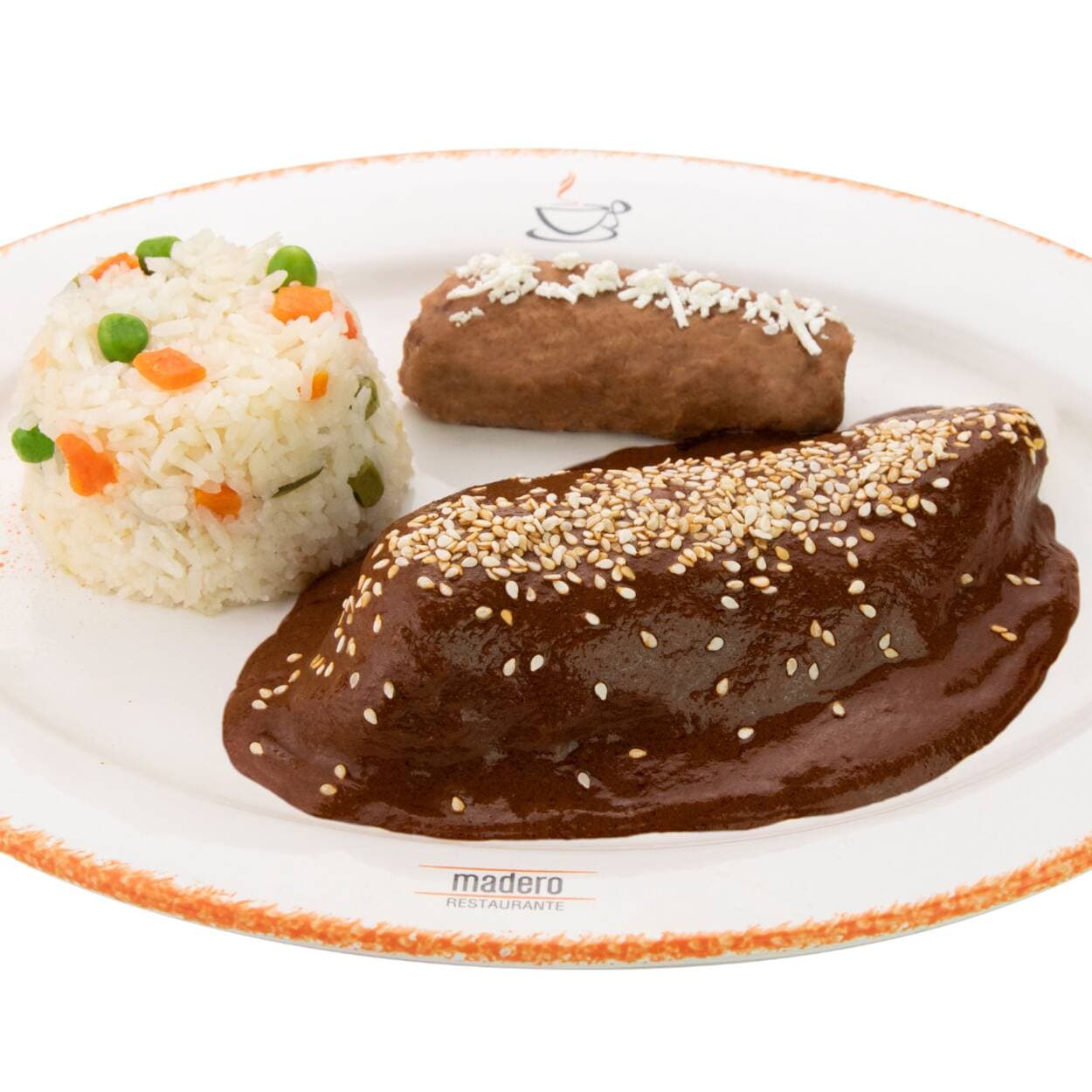 Pollo con Mole Rojo