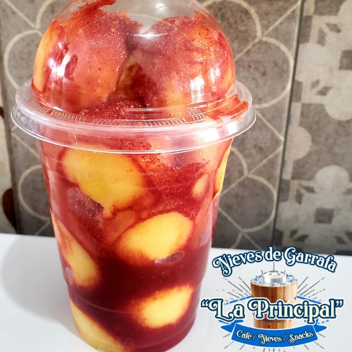 Helado de Mango con Chamoy