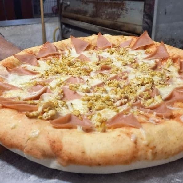 Pizza Small Hawaiana Con Pollo