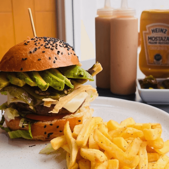 Hamburguesa La Poblana