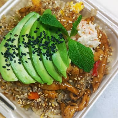 Yakimeshi de Pollo Teriyaki