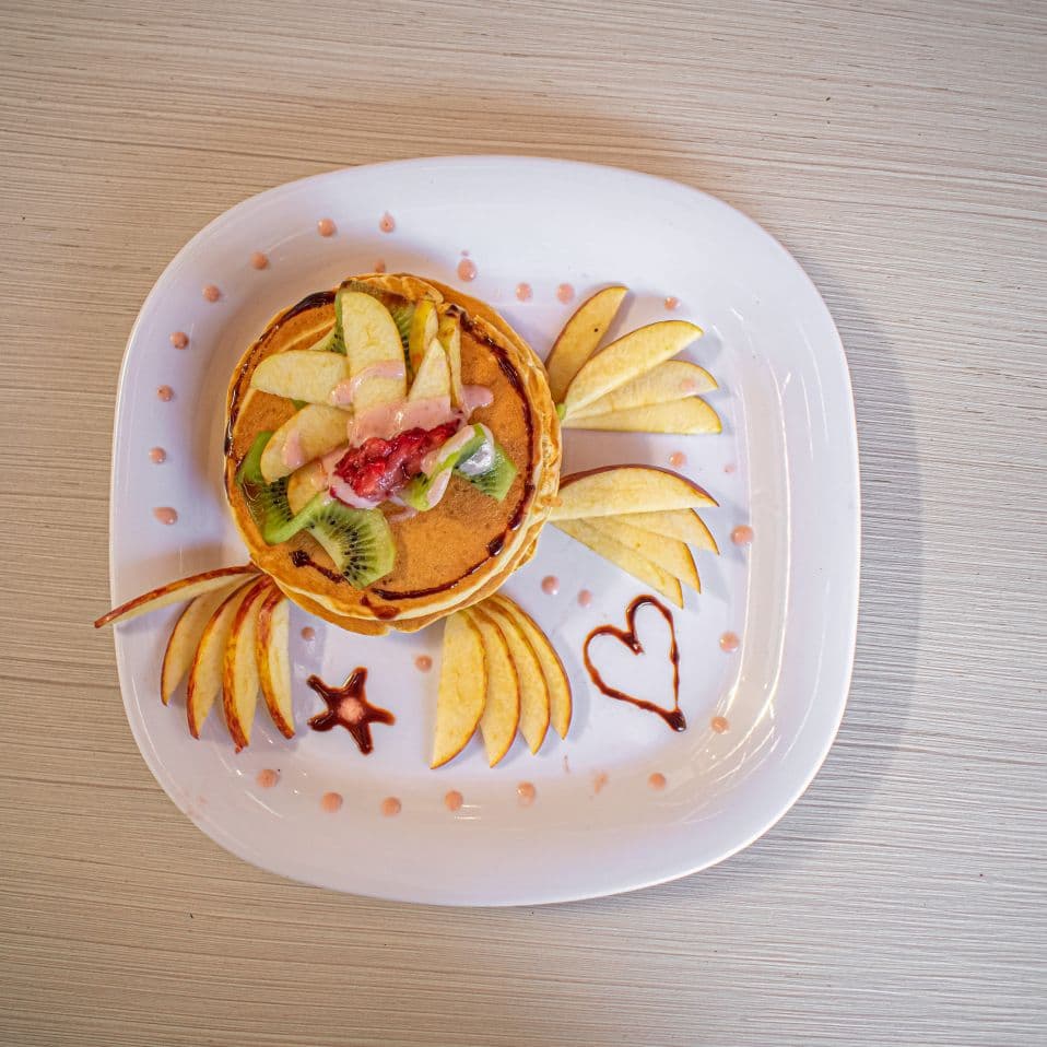 Mini Hot Cakes con Huevito