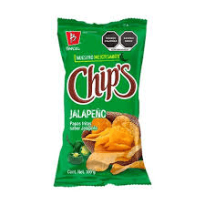 CHIPS JALAPEÑO 46G