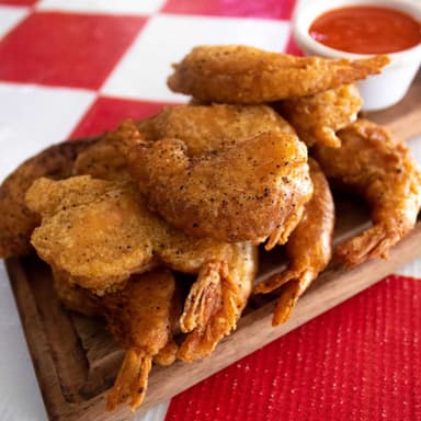 camarones rebosados
