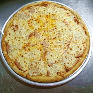 Pizza Jamón Queso 20cm 4 Porciones