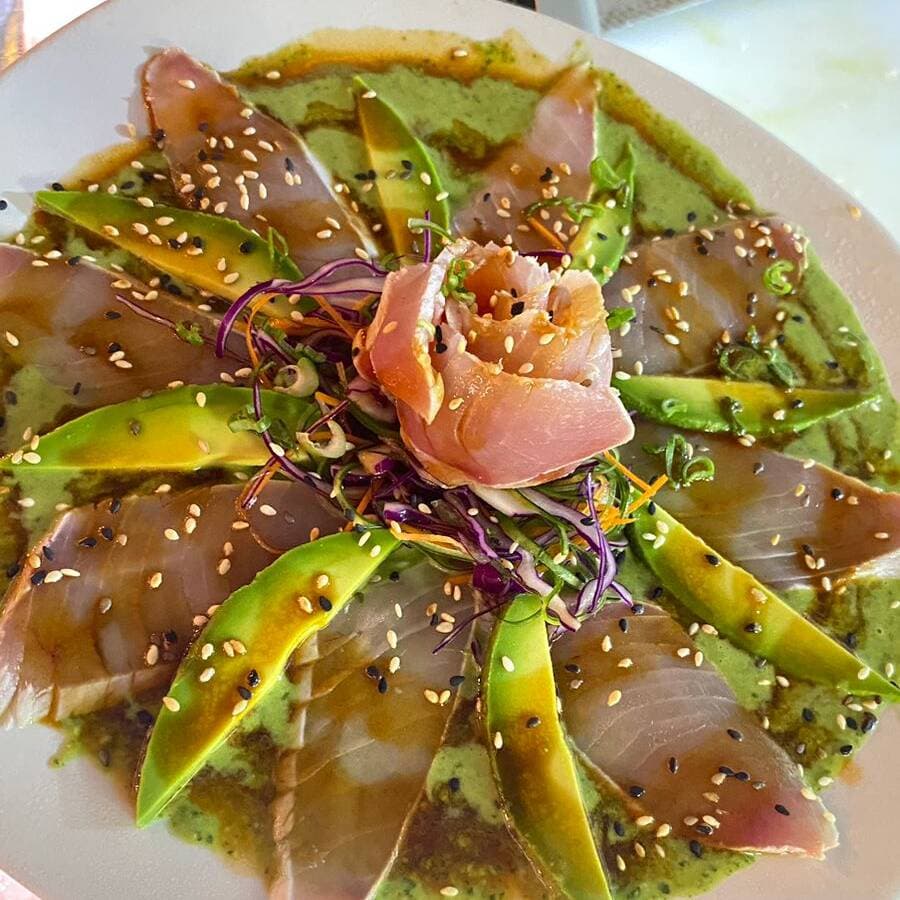 Sashimi Cilantro