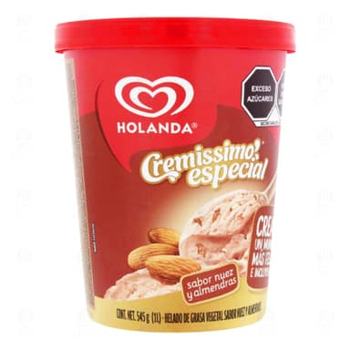 Helado Especial Nuez con Almendras (900ML)