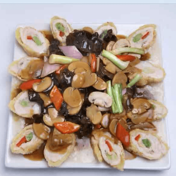Pollo Enrollado Champiñones y Yuyo Carta