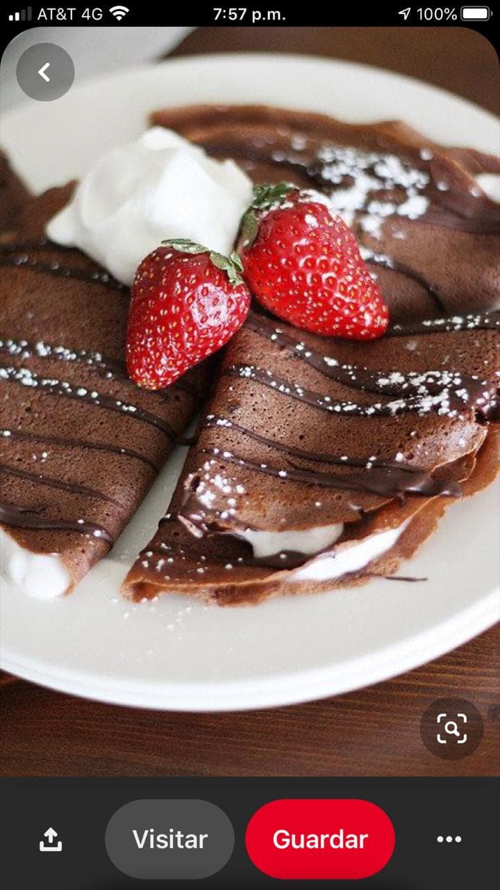 Choco sweet crepe