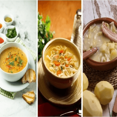 Combo Tres Sopas (1/2 Litro)