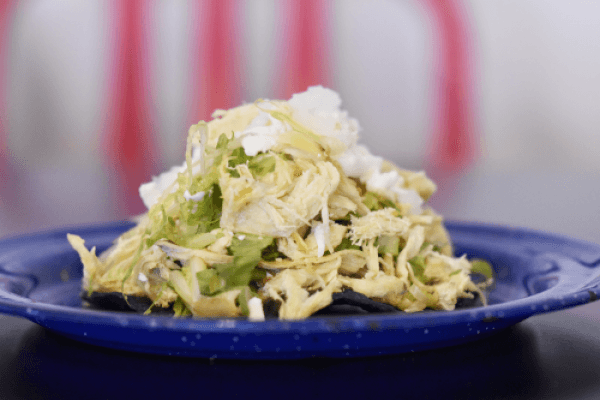 TOSTADAS DE POLLO