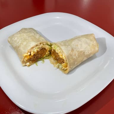 Burrito con Bistec Encebollado