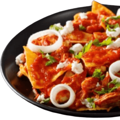 Chilaquiles+bebida