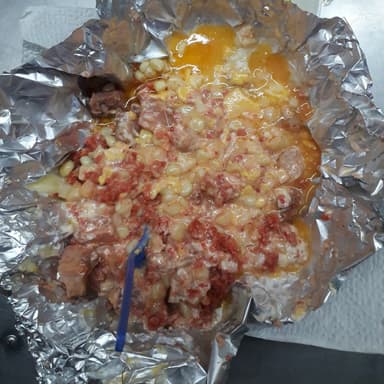 Empapelado de 3 Quesos Chorizo y Tocino