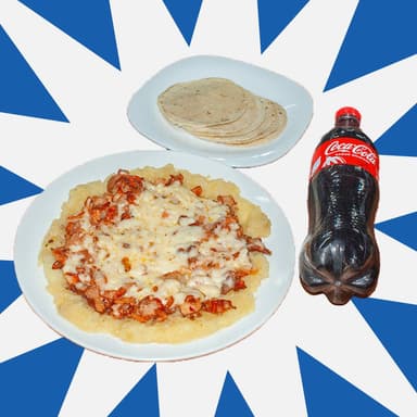 COMBO Papa de Pastor + 1 Coca 600ml