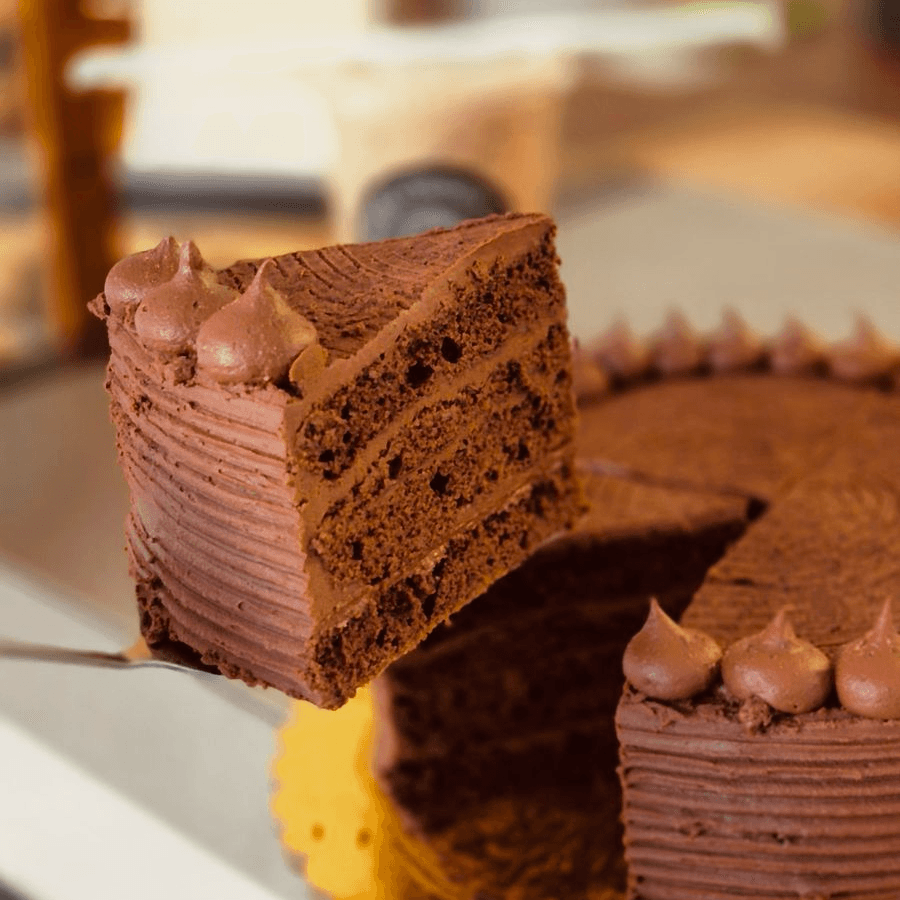PASTEL DE CHOCOLATE REBANADA