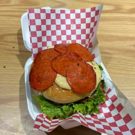Pizza hamburguesa