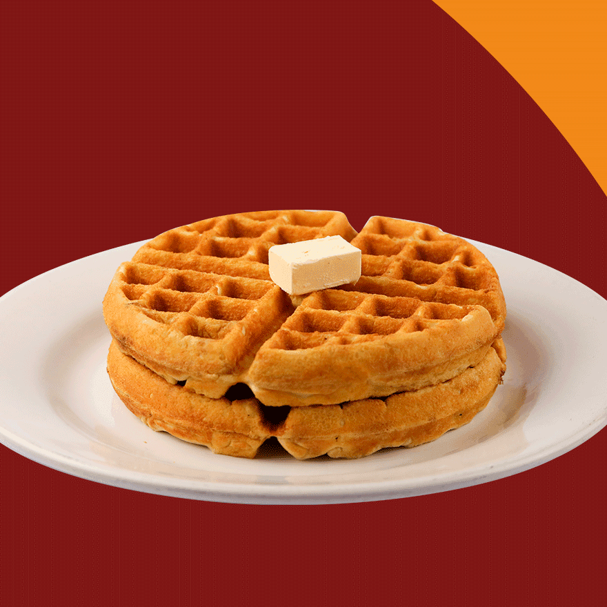 Waffle Tradicional 2 Pz
