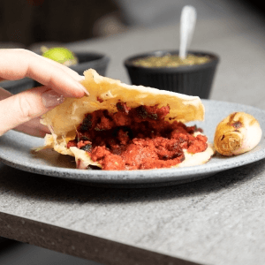 Taco de Chorizo