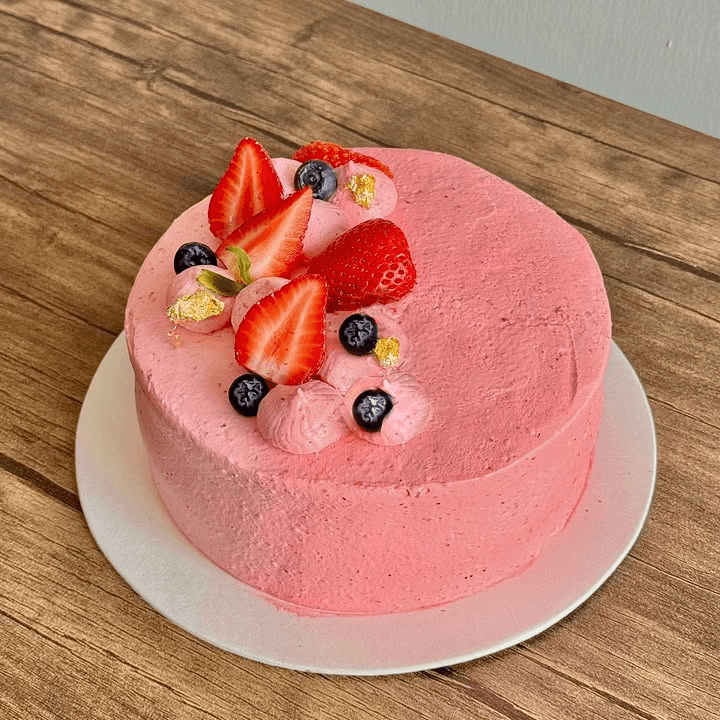 Pastel De Fresa Premium 6 Personas