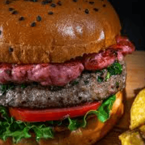 A Lo Campeón Burger  + Bebida 355 Ml.