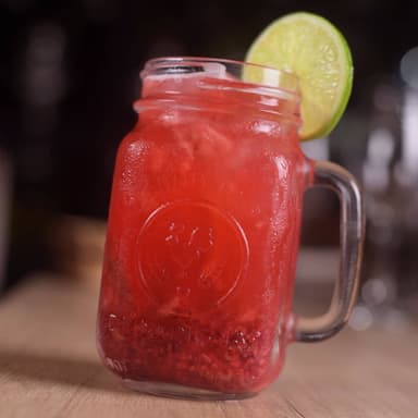 Soda Frutal Cereza y Fresa