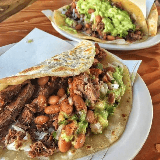 TACO PERRON + COCA COLA