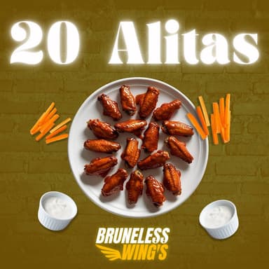 20 Alitas Grandes