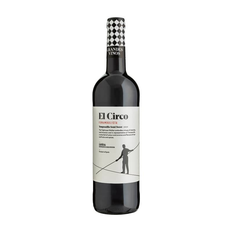 El Circo Vino Tinto Tempranillo Semi Dulce 750 ml