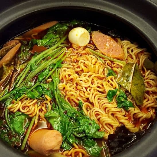 E-5Cazuela China de Fideos Instantáneo/砂锅方便面