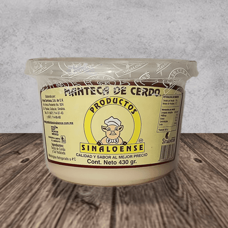 MANTECA DE CERDO 430 GR