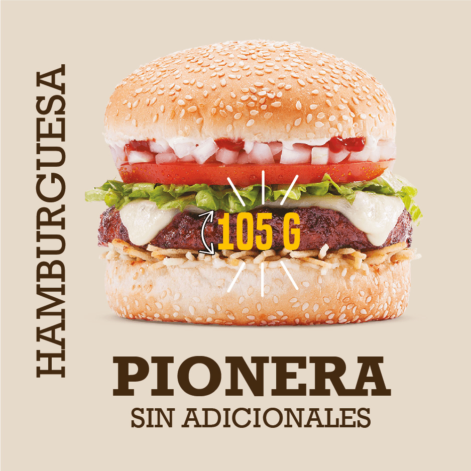 Hamburguesa Pionera 105 g