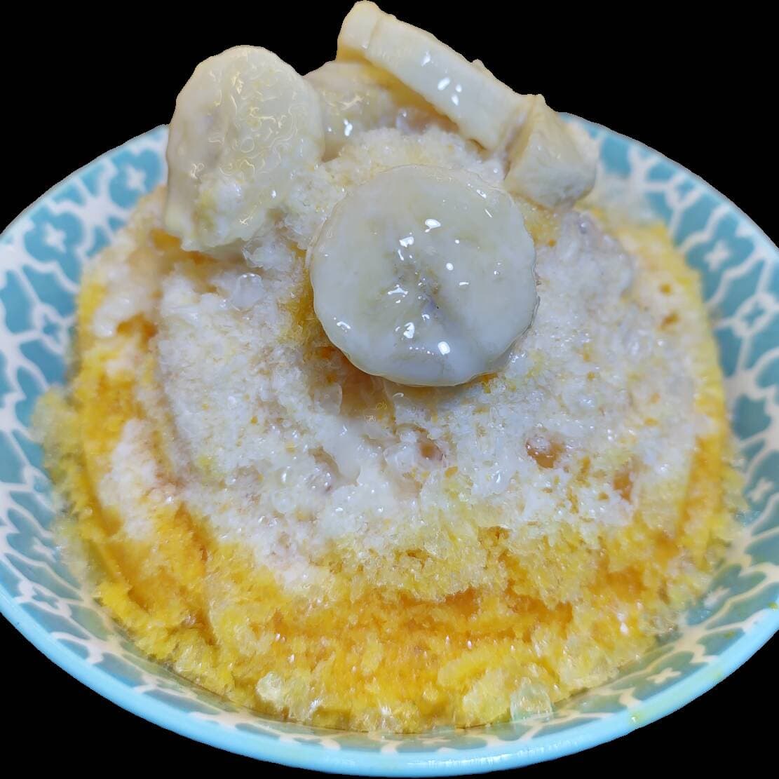 Raspado De Crema de Vainilla c/Platano (guineo) 16