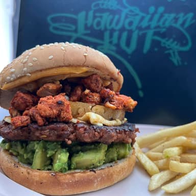 The Hawaiian Hut Burger