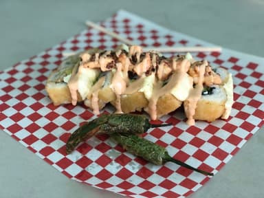 Sushi Gratinado de Camarón