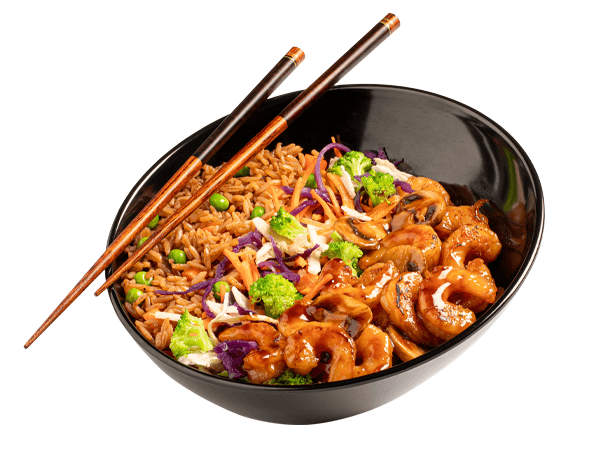 Camarones Teriyaki