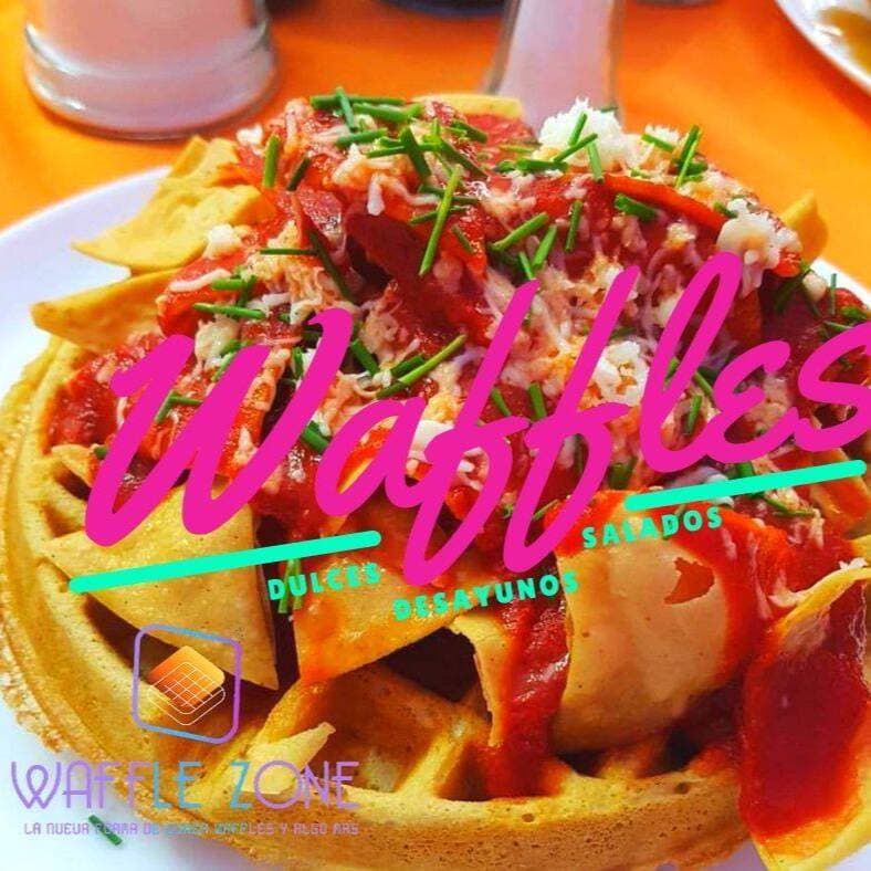 Waffles Chilaquiles