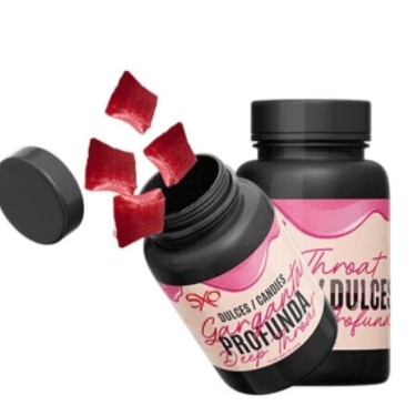 DULCE PARA GARGANTA PROFUNDA 10 PIEZAS