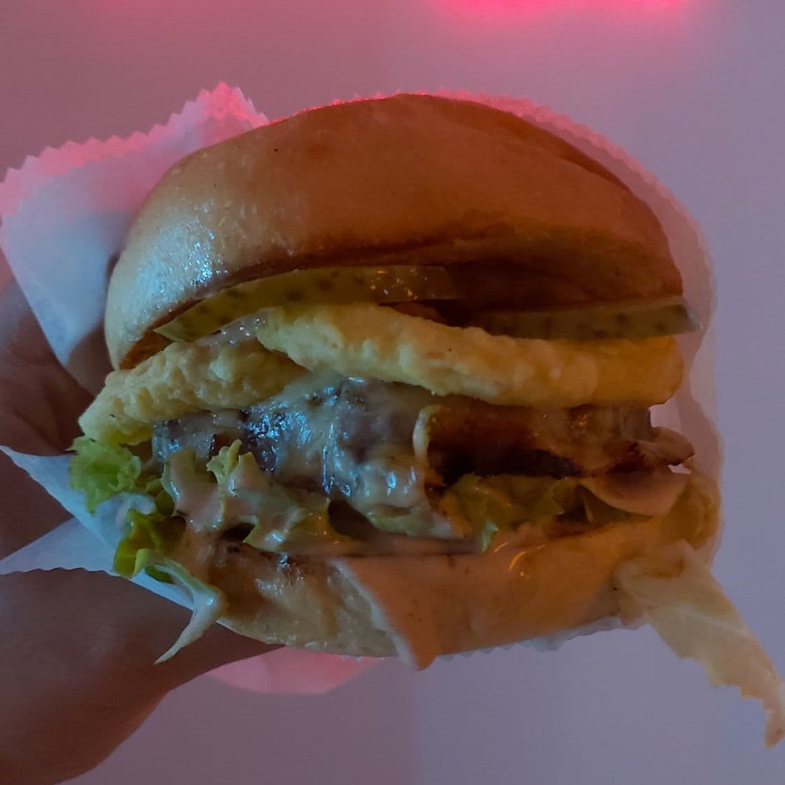 Onion Cheese Burger
