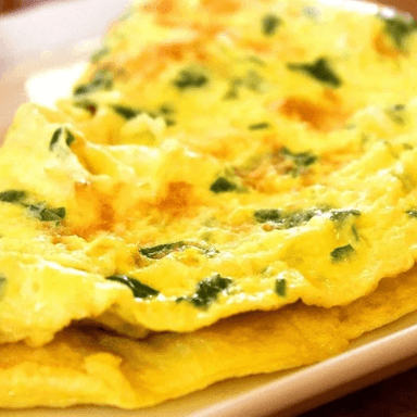 Omelette Espinaca y Queso