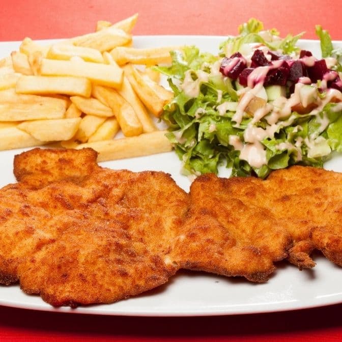 Pollo Empanizado Ó Pescado +Papas+1 Acom.