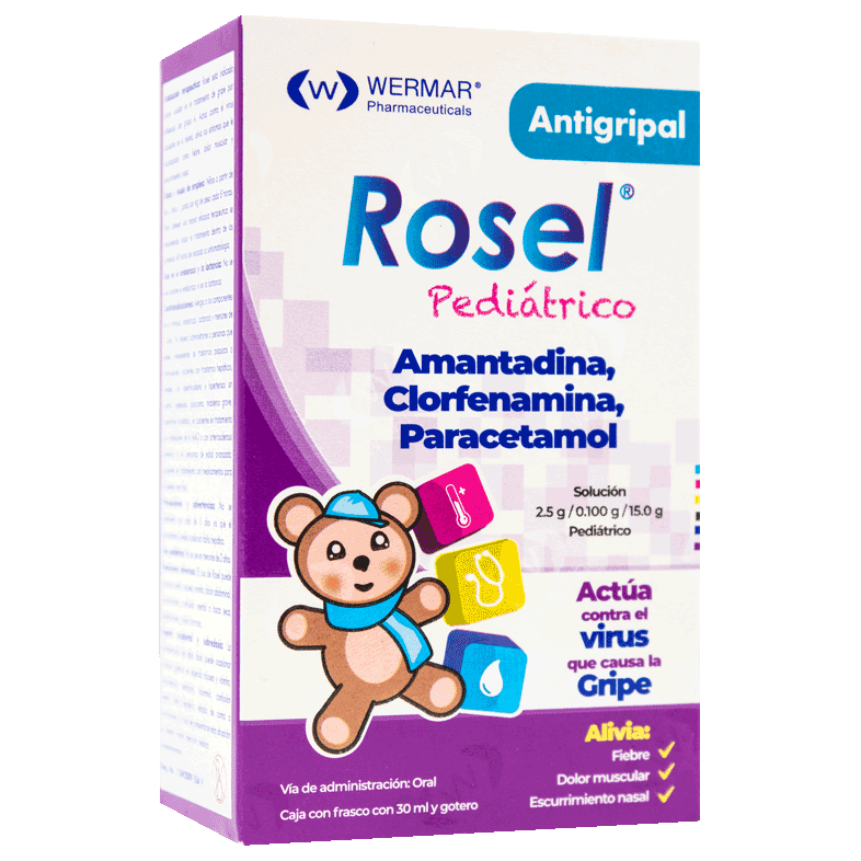 ROSEL PEDIATRICO 2.5G/0.1G/15G/100ML